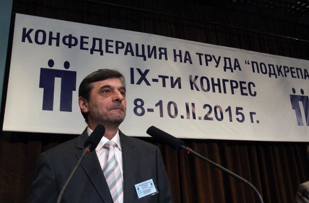 Димитър Манолов, натоящият вицепрезидент на "Подкрепа" е вероятният наследник на Константин Тренчев