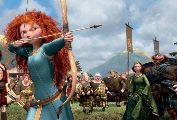 Brave („Храбро сърце”) 2012

Когато Pixar направи филм с главен герой жена, студиото захвърли всякакви формули за принцеси, безнадеждно влюбени в принцове, и представи червенокосата Мерида, водеща битка за своето кралство. Разчупвайки клишето за принцесите в анимационните филми – свързвано с Walt Disney, които притежават Pixar от 2006 г. – „Храбро сърце” спечели доста награди, включително и „Оскар”.

