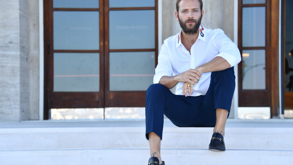 Alessandro Borghi Photocall - 74th Venice Film Festival
