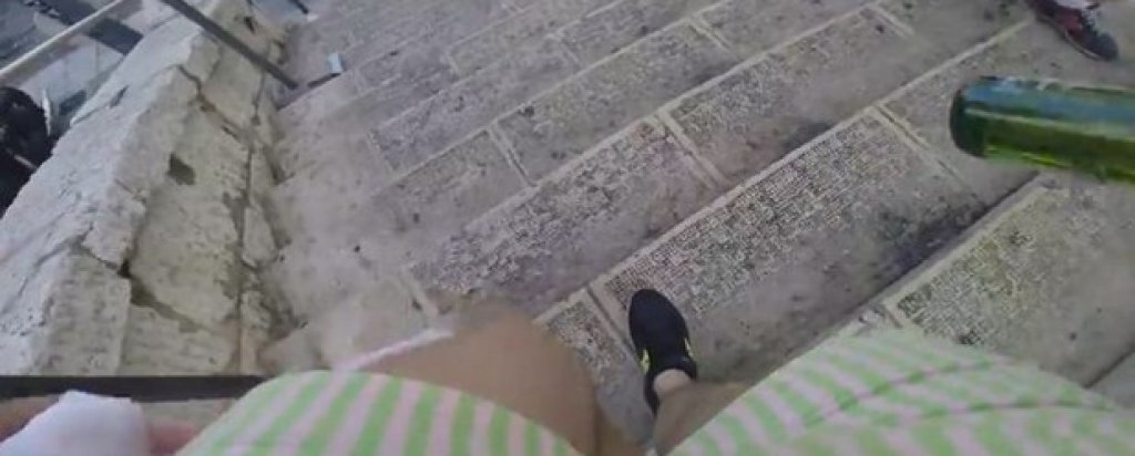 За спомен - руснак заснел мелето с GoPro (видео)