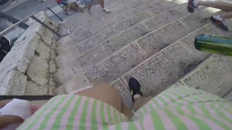 За спомен - руснак заснел мелето с GoPro (видео)