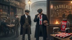 Гризман в бандата на Шелби: Как Атлетико Мадрид монетизира от Peaky Blinders