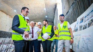 Една трета от трасето е завършено