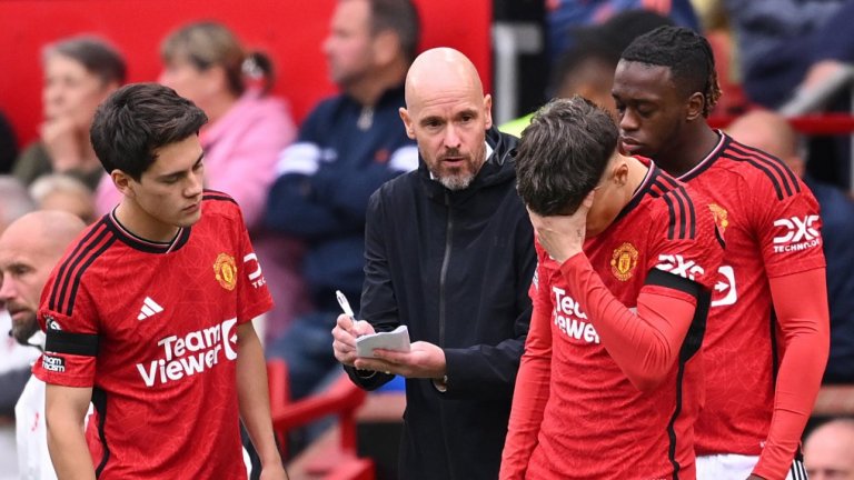 Тен Хаг вече изнемогва да гаси пожари на всеки ъгъл, а Юнайтед непрестанно генерира нови проблеми на терена и извън него