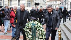 Героите от САЩ '94 се събраха на поклонението на Борислав Михайлов
