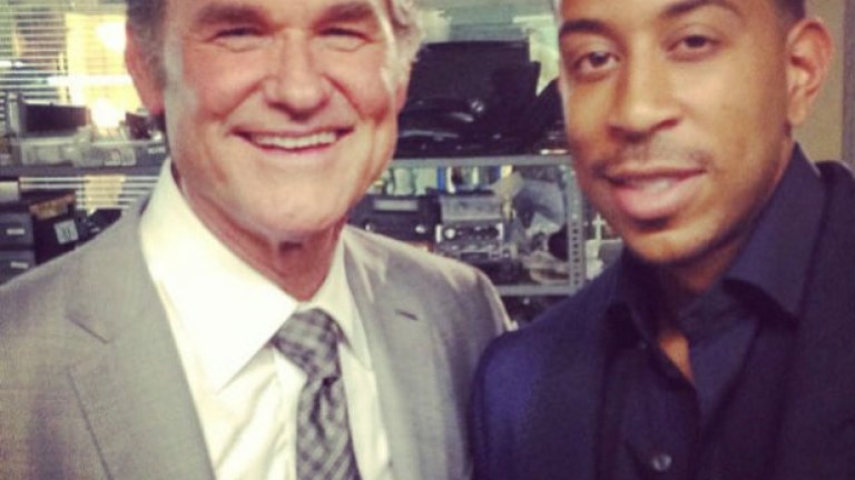 Рапърът Лудакрис се гордее със снимката си с Кърт Ръсел