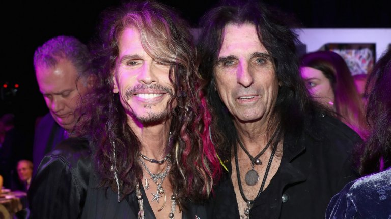 Стивън Тайлър от Aerosmith и Алис Купър бяха сред по-интересните гости на вечерта