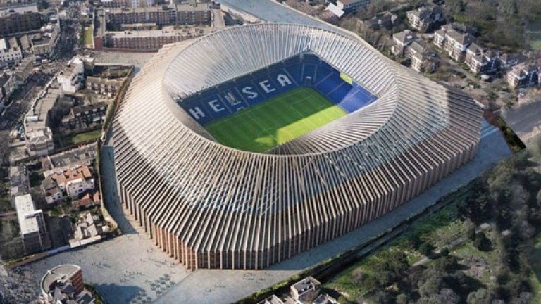 От клуба съобщават, че за момента са прекратени всички дейности, касаещи строежа на новия стадион, който се очакваше да струва на благодетеля над 1 млрд. паунда.