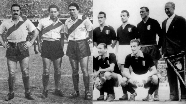 Ла Макина срещу Гранде Торо. Говорят се легенди за отборите, доминирали футбола през 40-те в Южна Америка и Европа.