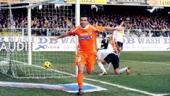 33-годишният стрелец на Удинезе Антонио ди Натале отбеляза нови два гола за клуба си в мача с Чезена