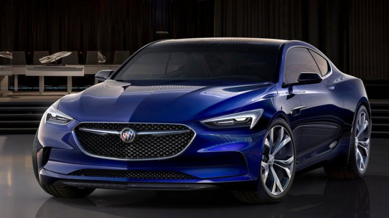 Спортното купе на Buick - Avista, трябва да привлече по-млади клиенти към марката