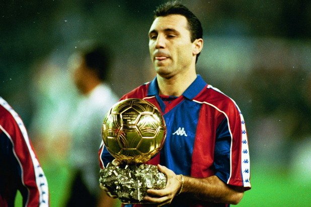 Стоичков даде началото на плейдата Златни топки, които играха за Барселона в последните 20 години.