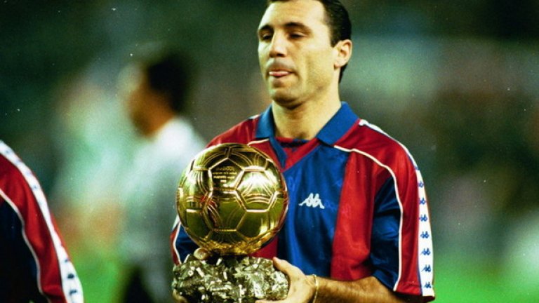 1994 г. Най-великият му момент - "Златна топка" на сп. "Франс футбол".