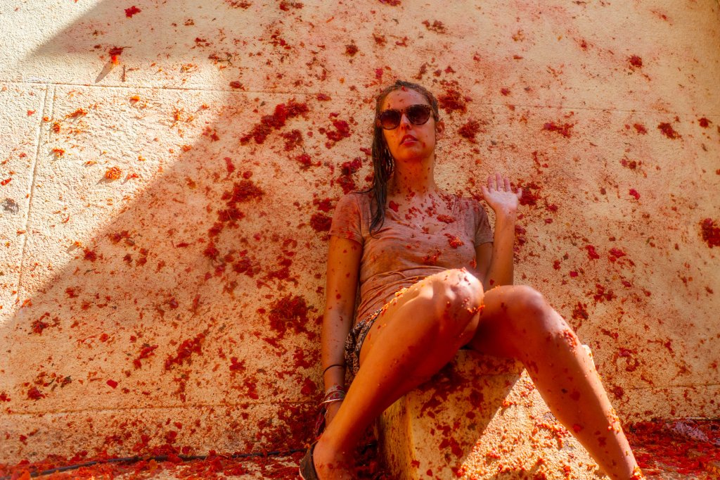 The World's Biggest Tomato Fight At Tomatina Festival