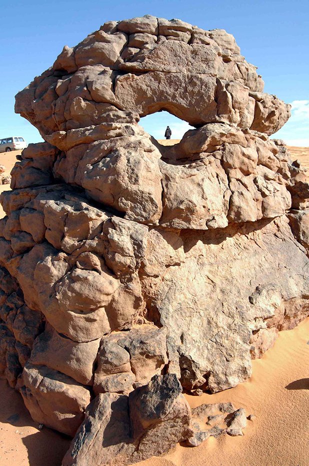 Планинската верига в Югозападна Либия е своеобразен музей на открито.