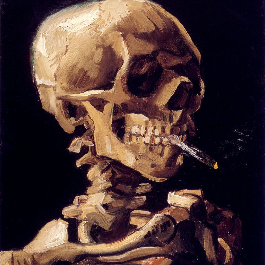 764px-Van_Gogh_-_Skull_with_a_burning_cigarette