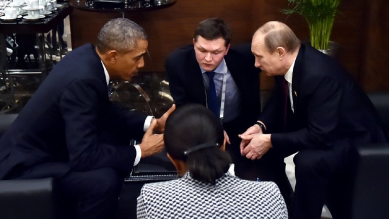 Анализаторите видяха първи сигнали за разчупване на леда между двамата президенти след влошаването на отношенията между двете страни заради кризата в Украйна и началото на руската операция в Сирия.