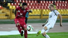 Благой Георгиев вкара първия гол при победата на Рубин Казан с 2:0 у дома срещу Сион.