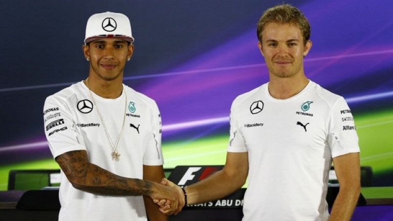 Люис Хамилтън и Нико Розберг ще определят новия световен шампион във Формула 1 в неделя