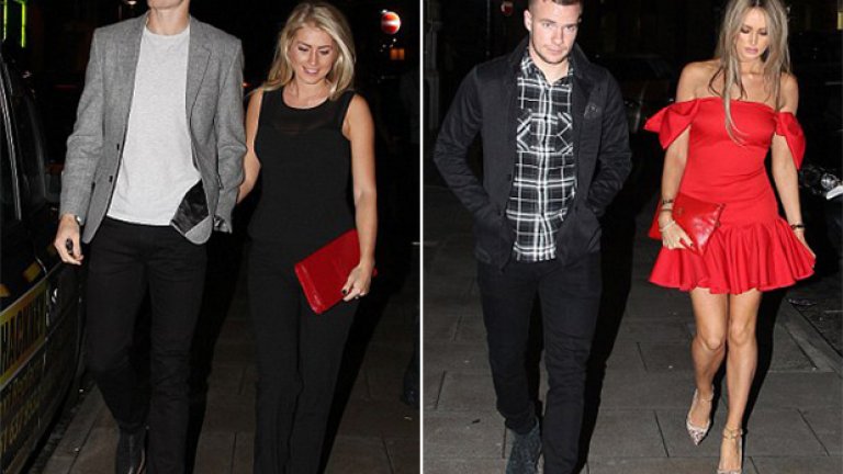 Джони Еванс пристига за партито със съпругата си Хелън, а Том Клевърли - с приятелката си Джорджина Дорсет.