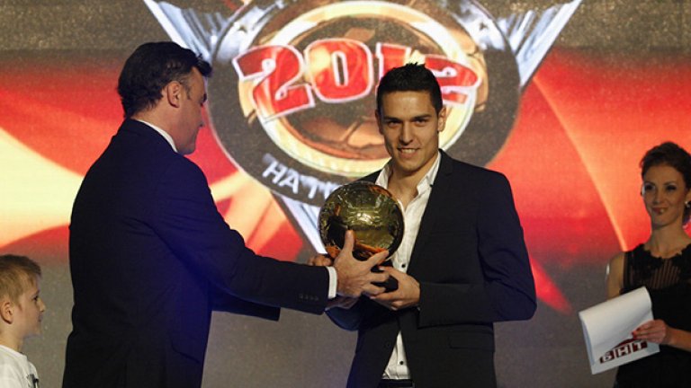 Преди година Георги Миланов получи отличието, само на 21 г. и играч на Литекс, който дори не стана шампион. Но халфът бе отличен през цялата 2012-а.