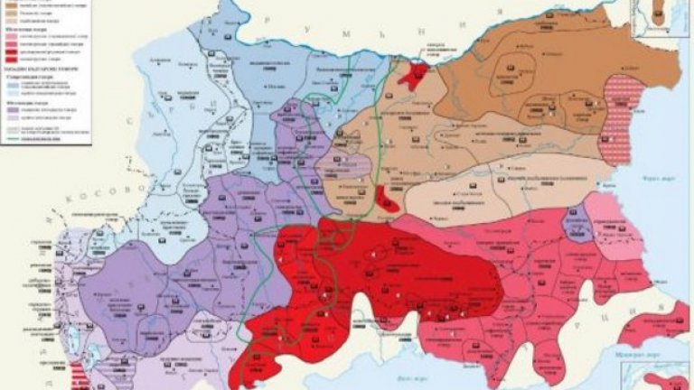 Картата на българските диалекти бе представена на пресконференция днес