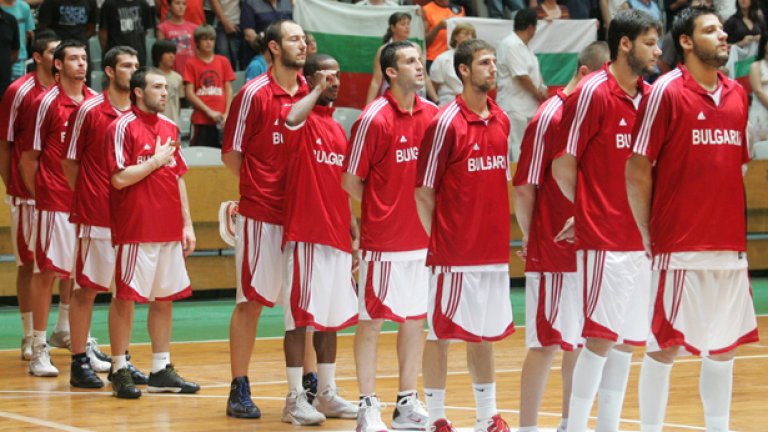 Националният отбор на България не е считан за фактор на Евробаскет 2011