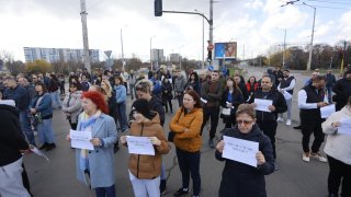 На демострация излязоха хора от "Хаджи Димитър" и "Сухата река"