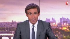 Давид Пюжадас - водещ на новините на France 2 от 16 години - беше освободен от длъжност със странен скандал 
