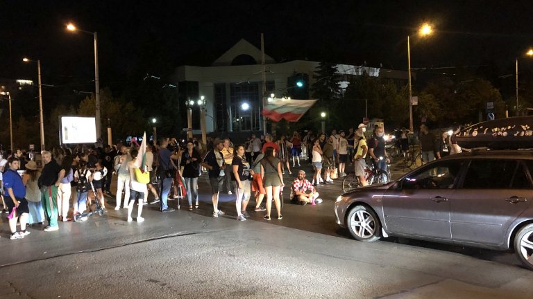 ОТ СДВР казват, че не е имало полиция, тъй като протестът не спазва изискванията на закона