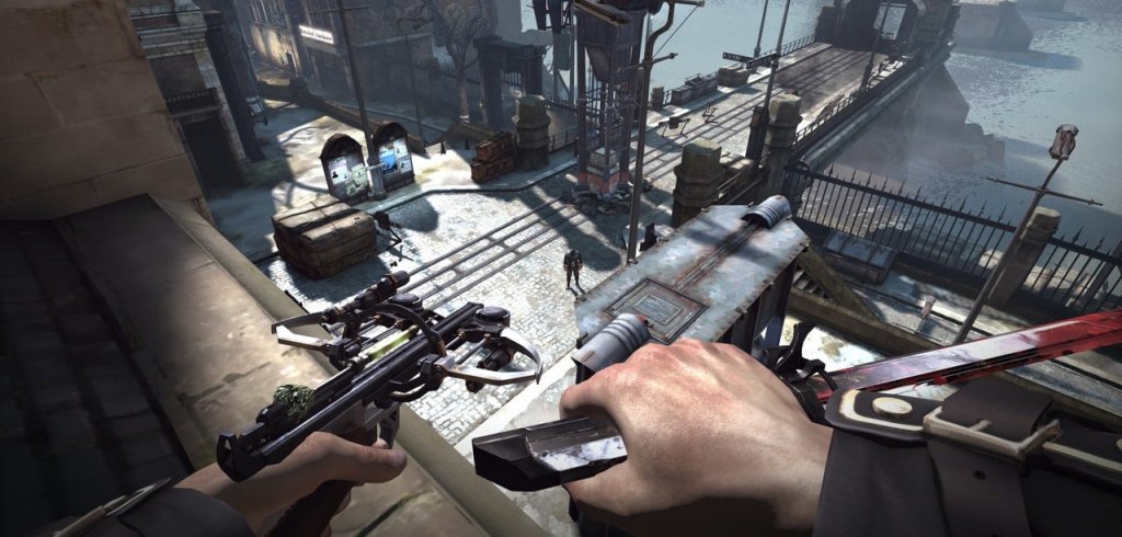 Dishonored
В стелт жанра има два безапелационни гиганта - Metal Gear Solid и Hitman. Или поне бяха два, докато на терена не се появи Dishonored. Тя представя една почти перфектна комбинация от екшън в първо лице, стелт геймплей и различни магически способности по начин, който бе различен от всичко правено до тогава.
Това е играта, която постави Arcane Studios на картата сред големите разработчици и всъщност представлява основата, от която се появи миналогодишния хит Deathloop.