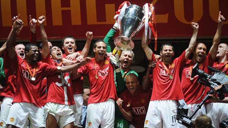 Манчестър Юнайтед е участвал в три финала на Шампионската лига от 2000 г. насам, но има само един трофей - от 2008 г. в Москва