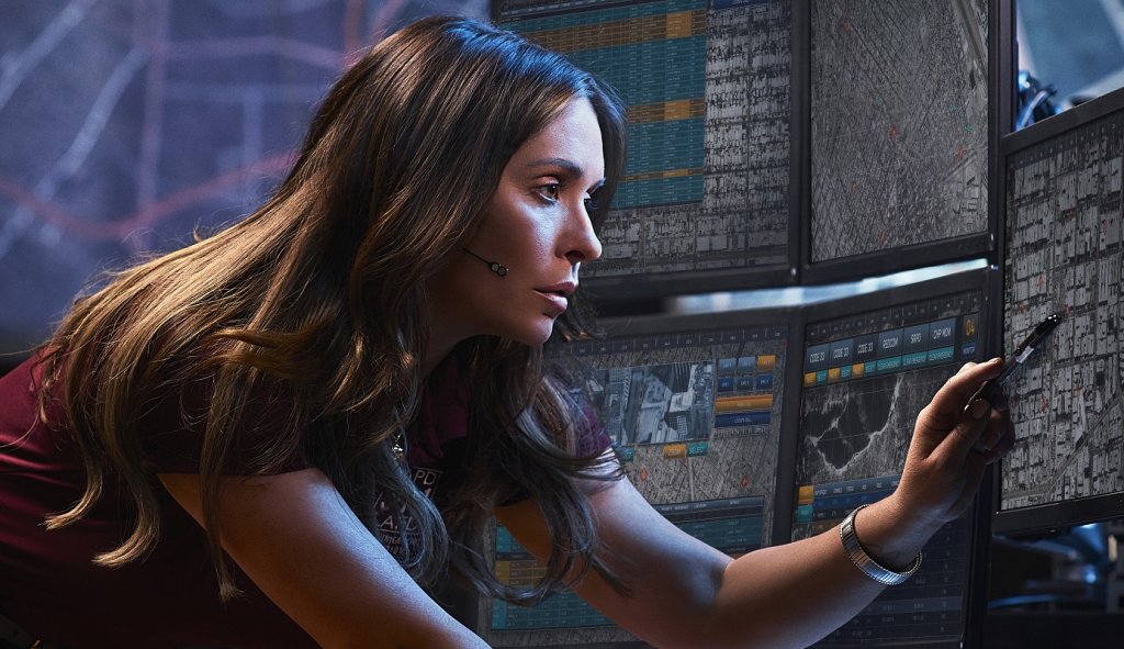 9-1-1: Jennifer Love Hewitt. CR: Mathieu Young/ FOX. © 2018 FOX Broadcasting.