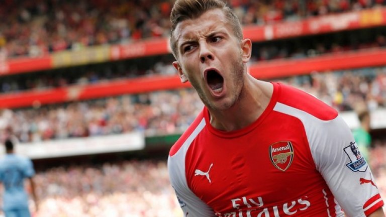 13 септември: Джак Уилшър дивее след гол за домакините, но шампионът не се даде в Лондон.