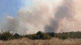 Над 10 хил. декара земя горят край най-големия ни военен полигон