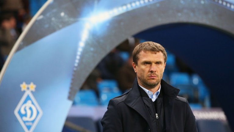 Нападател: Серхий Ребров (Динамо Киев)
Треньорът на Динамо Киев е на 42, изкарвайки голяма част от кариерата си в този отбор, записвайки над 100 мача за Динамо. Застана начело на тима през 2014-а, извеждайки го до две поредни титли в Украйна. Динамо попадна в група В на Шампионската лига с Бенфика, Бешикташ и Наполи.