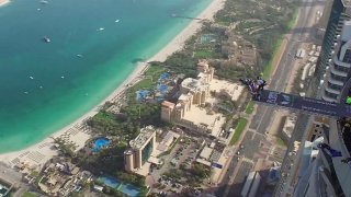 BASE Jumpers Fly Off Dubai's Tallest Residential Building