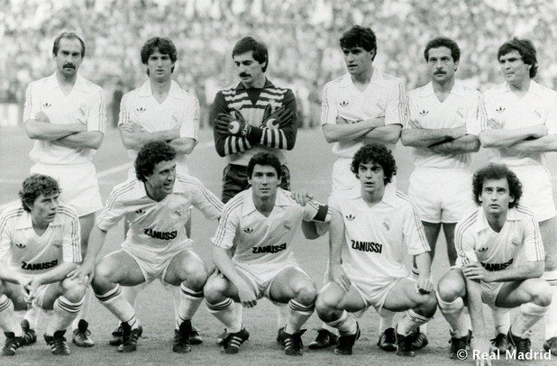 Един от най-обичаните тимове на Реал, който обаче не вдигна купата на шампионите - с Валдано, Мичел, Бутрагеньо... Петорката на Ястреба от 80-те бе голямата любов на "Бернабеу" и заслужаваше да качи европейския връх поне веднъж.