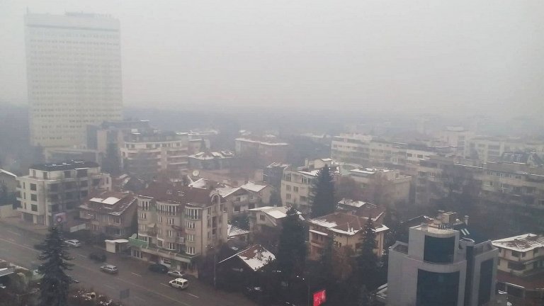 На места в столицата въздухът е пет пъти по-мръсен от допустимото