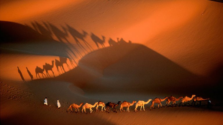 Керван през пустинята, Мавритания