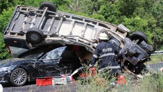 Движението в двете посоки е блокирано
