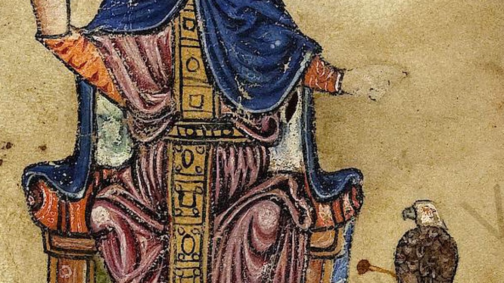 Frederick_II_and_eagle