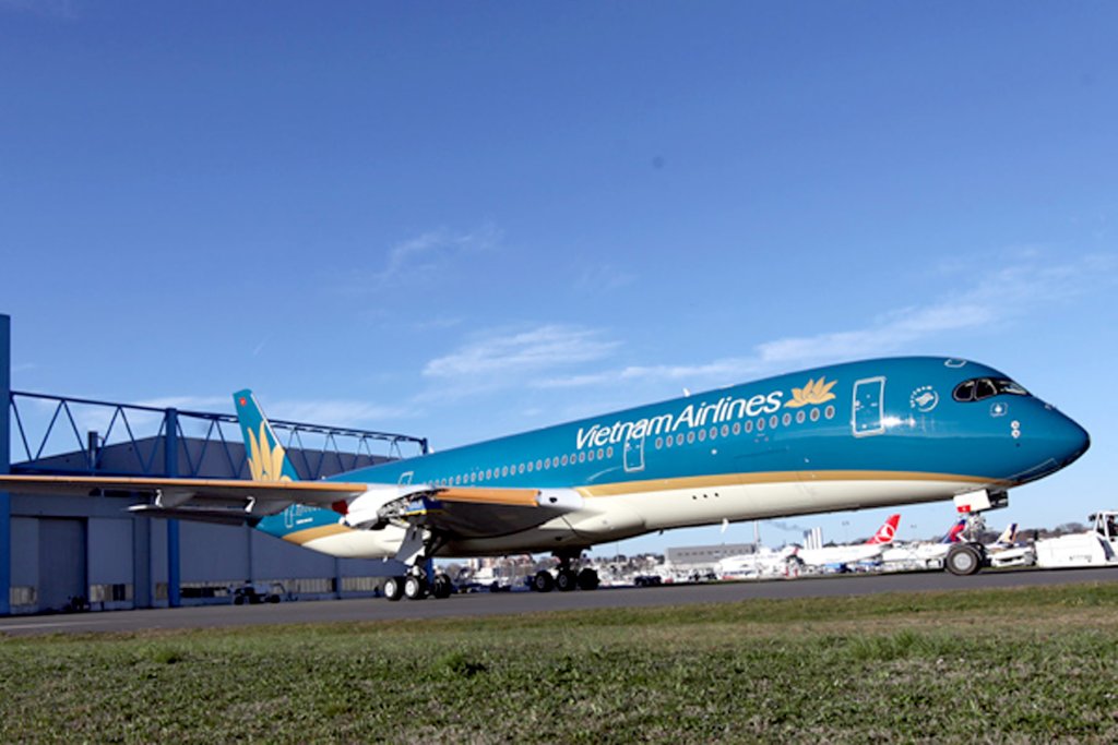 Vietnam Airlines first Airbus A350