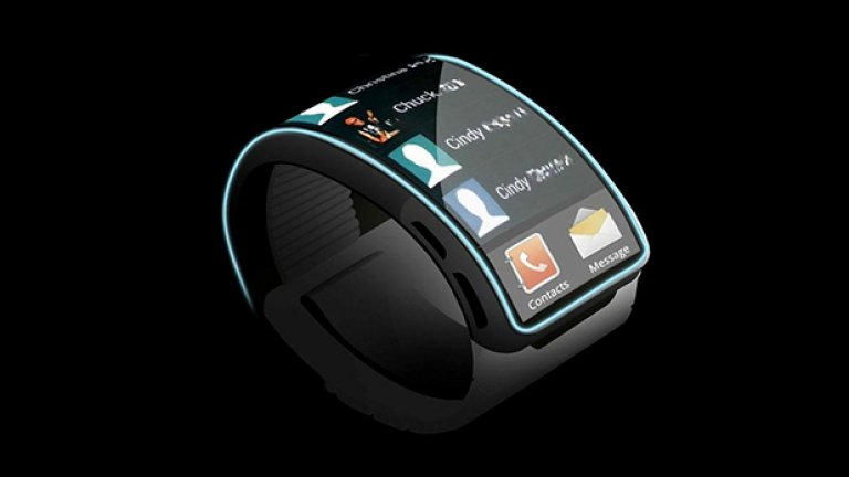 Samsung прави смартфон за китка