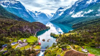 Норвегия, където 98 на сто от електрическата енергия е от ВЕИ
