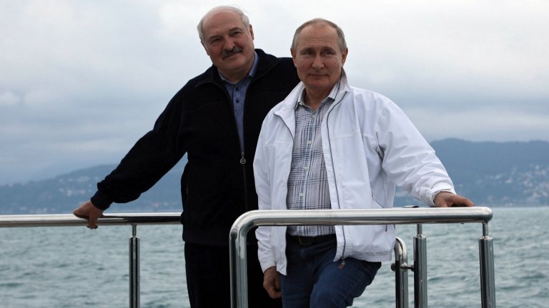 Путин и Лукашенко в Сочи