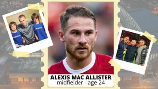 Първата "заплата" на Мак Алистър била 10 пакета футболни стикери
