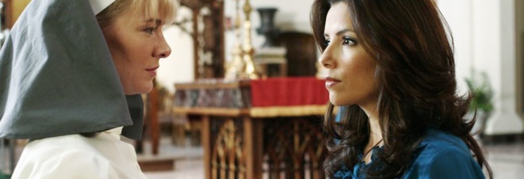 Кулминацията със сестра Мери, когато двете с Габи се сбиха в църквата във втори сезон.