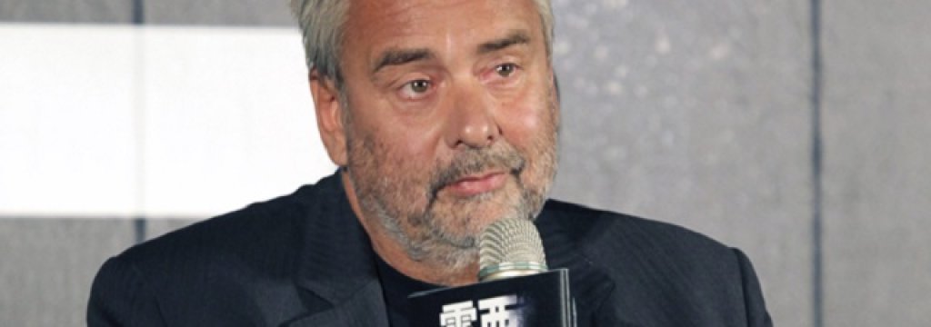 French director Luc Besson during the Taiwanese premiere of Lucy