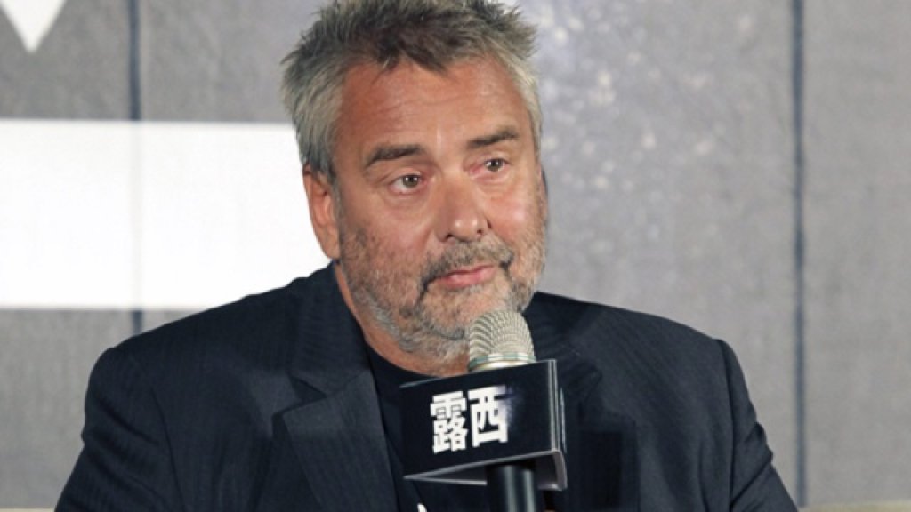 French director Luc Besson during the Taiwanese premiere of Lucy